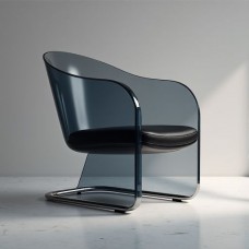 SpectraForm Cantilever Acrylic Lounger SpectraForm Cantilever Acrylic Lounger