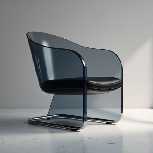 SpectraForm Cantilever Acrylic Lounger SpectraForm Cantilever Acrylic Lounger
