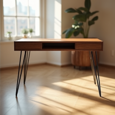 GlamourCraft Hairpin Leg Desk GlamourCraft Hairpin Leg Desk