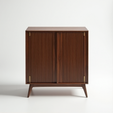 Hollywood Luxe Tambour Cabinet Hollywood Luxe Tambour Cabinet