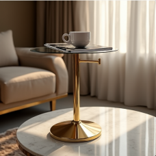 Hollywood Glam Adjustable Crank Table Hollywood Glam Adjustable Crank Table