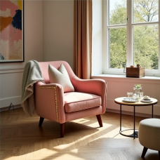 Hollywood Glam Velvet Armchair Hollywood Glam Velvet Armchair