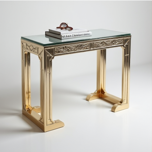 Glamour Haven Art Deco Console Table Glamour Haven Art Deco Console Table