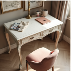 Chateau Elegance Corner Writing Desk